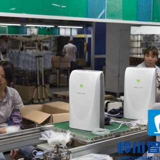 除濕機(jī)組裝流水線