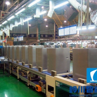 除濕機(jī)生產(chǎn)流水線