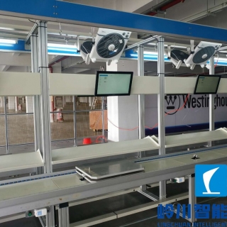 榨汁機組裝流水線