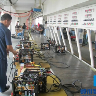 電焊機檢測流水線