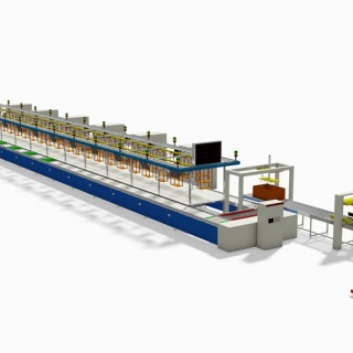 壁掛爐自動化生產(chǎn)線