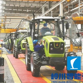 收獲機生產(chǎn)線