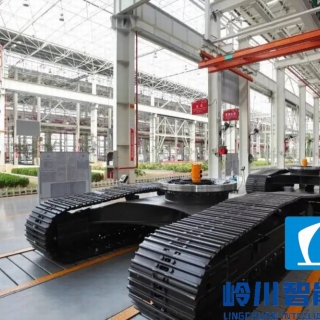 挖掘機(jī)總裝生產(chǎn)線