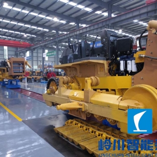推土機(jī)生產(chǎn)線