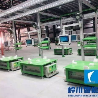 AGV小車(chē)輸送